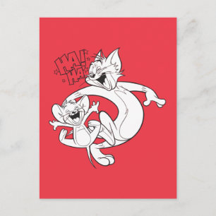 Tom And Jerry Tom And Jerry Laughing Postkarte