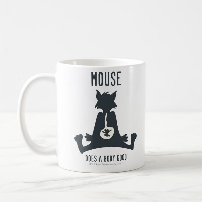 Tom Ate Jerry Silhouette Kaffeetasse (Links)