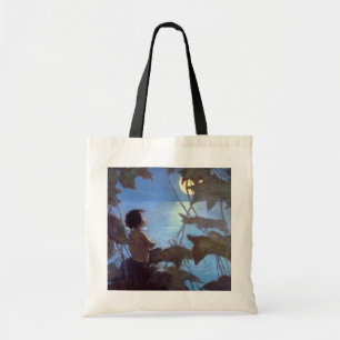 Tom beobachtet den Mond, Jessie Willcox-Smith Tragetasche