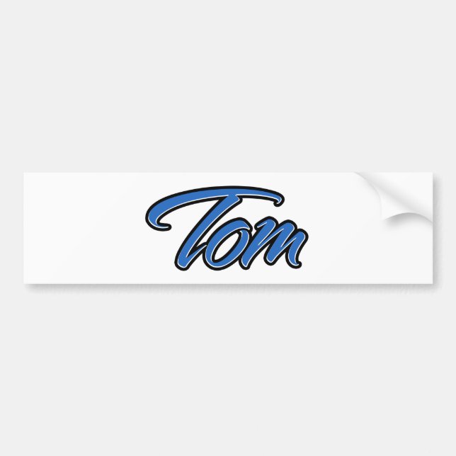 Tom Blue Autocollants (Devant)