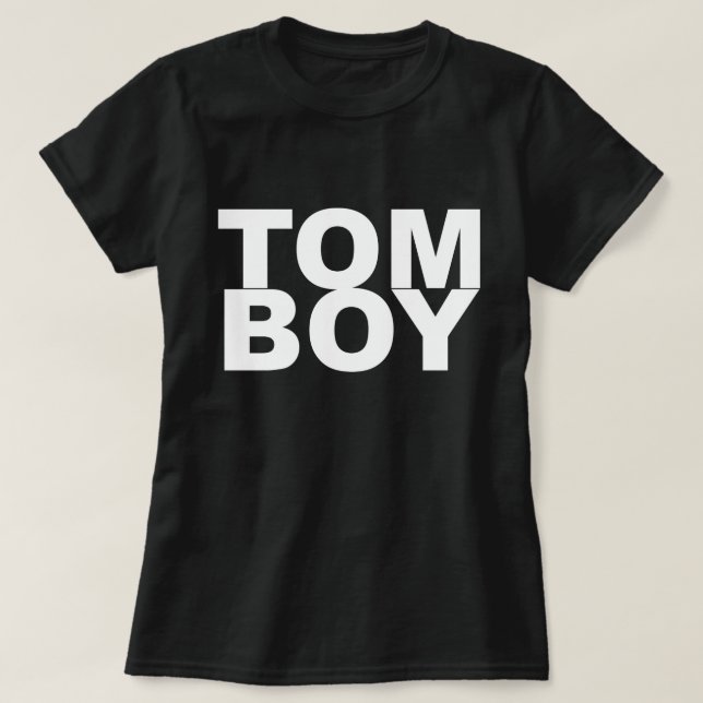 TOM BOY. T-Shirt (Design vorne)