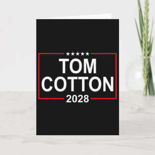 Tom Cotton 2028 Präsidentschaftswahl Usa-Flagge Re Karte