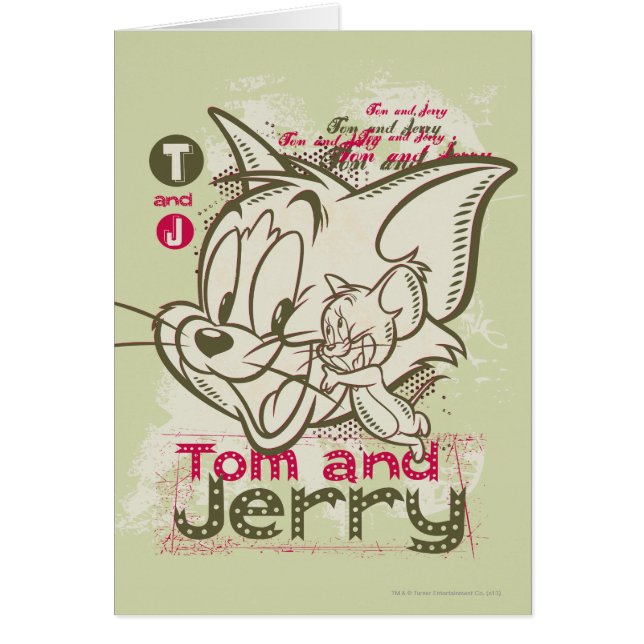 Tom et Jerry Pink et Green (Devant)