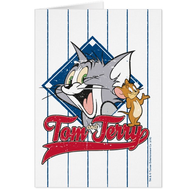 Tom Et Jerry | Tom Et Jerry Sur Diamant De Basebal (Devant)