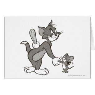 Tom et poignée de main trompeuse de Jerry