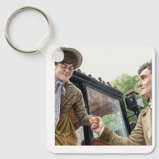 Tom handing Mary out of a carriage Schlüsselanhänger