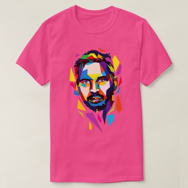 Tom Hardy wpap portrait T-Shirt (Design vorne)