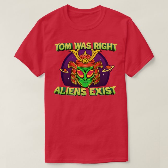 Tom hatte recht. T-Shirt (Design vorne)