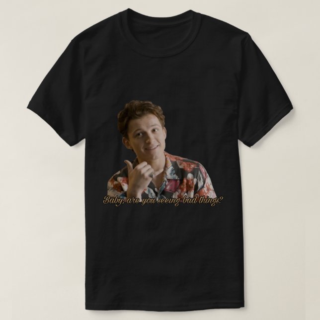 Tom Holland GQ Interview T-Shirt (Design vorne)