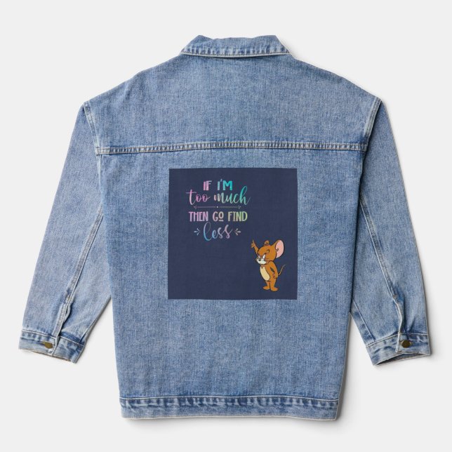 "Tom" Jeansjacke (Rückseite)