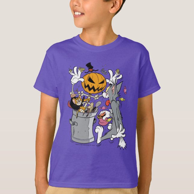 Tom & Jerry | Boo to Tom T-Shirt (Vorderseite)