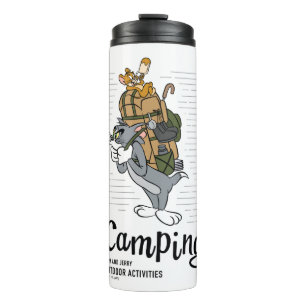 Tom & Jerry Camping Thermosbecher