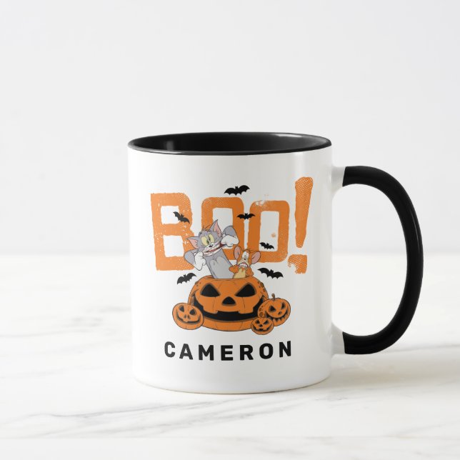 Tom & Jerry | Frohe Halloween Boo Tasse (Rechts)