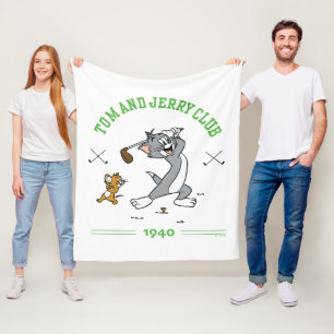 Tom & Jerry Golfing Club 1940 Fleecedecke