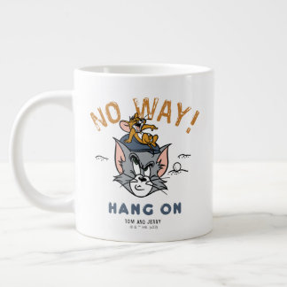 Tom & Jerry Golfing "No Way" Jumbo-Tasse