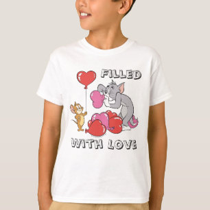 Tom & Jerry Inflate Valentine Herzballone T-Shirt