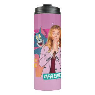 Tom & Jerry mit Kayla - Feuerwehren Thermosbecher