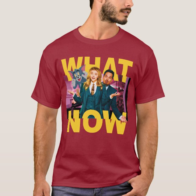Tom & Jerry mit Kayla und Terrance - Was jetzt? T-Shirt (Vorderseite)