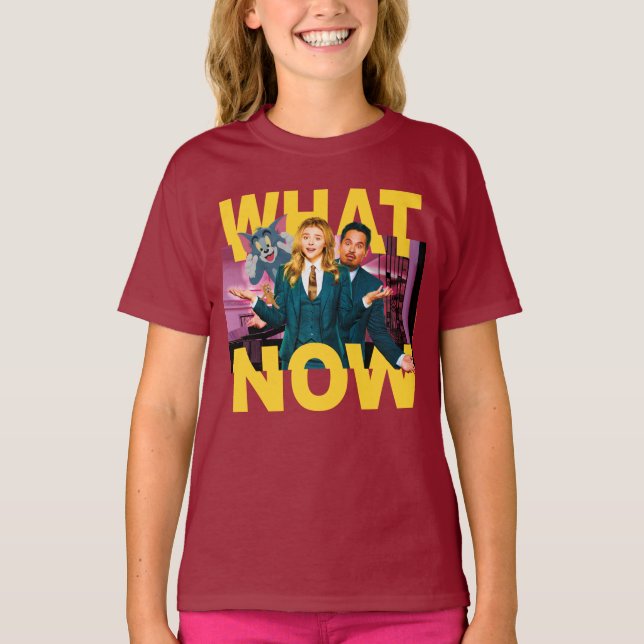 Tom & Jerry mit Kayla und Terrance - Was jetzt? T-Shirt (Vorderseite)