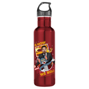 Tom & Jerry mit Terrance - so rollen wir Edelstahlflasche