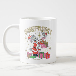Tom, Jerry und Nibbles Urlaubsüberraschung Jumbo-Tasse