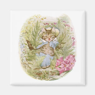 Tom Kitten (Niedliche Katze Illustration) Beatrix Magnet