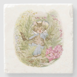 Tom Kitten (Niedliche Katze Illustration) Beatrix  Steinuntersetzer
