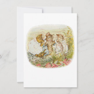 Tom Kitten Vintag Illustration Dankeskarte