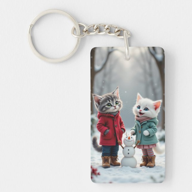Tom & Luna Custom Keychain  Schlüsselanhänger (Vorderseite)