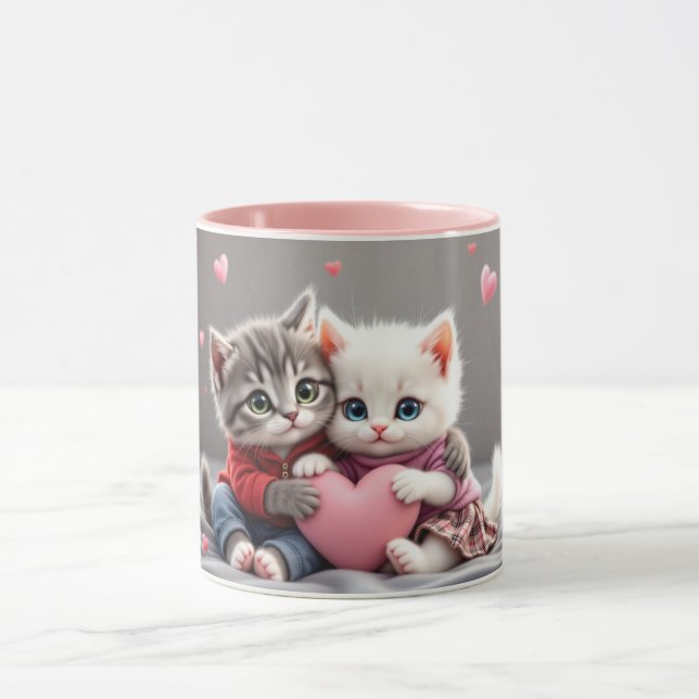Tom & Luna – Valentine Cuddle Mug Tasse (Zentrum)