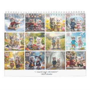Tom & Lunas Abenteuer™ – 2026 Gemütliche Jahreszei Kalender