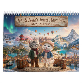 Tom & Lunas Reiseabenteuer 2027 Kalender