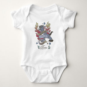 Tom Mouse Killer Tattoo 2 Baby Strampler