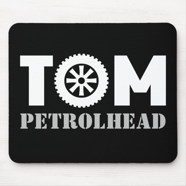 Tom Petrol Head Mousepad (Vorne)