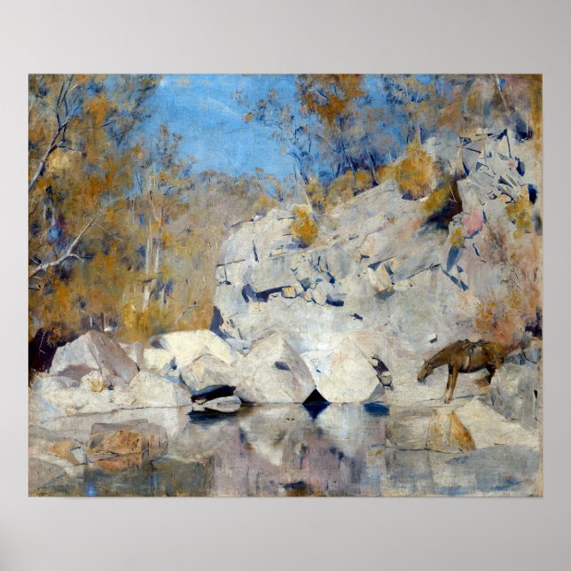 Tom Roberts In einer Ecke auf dem Macintyre Poster (Vorne)