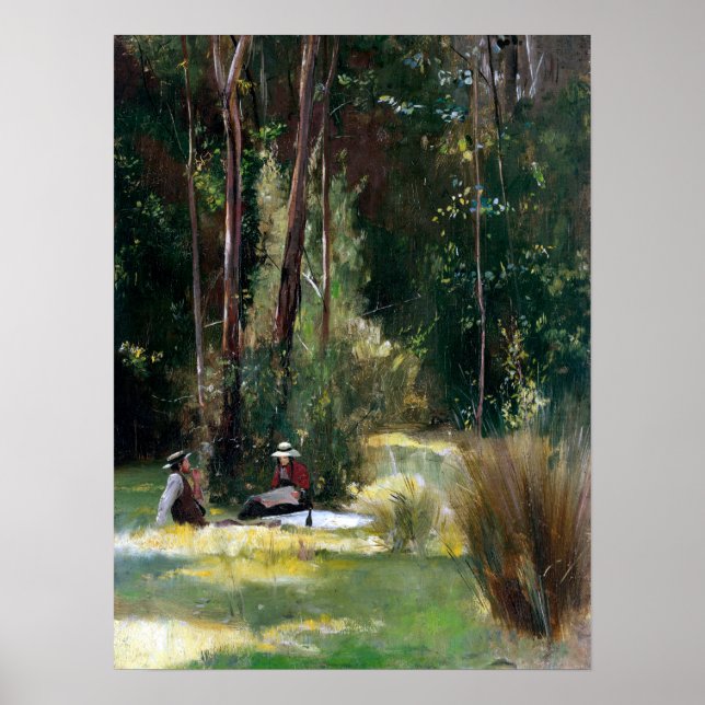 Tom Roberts - Sonntagnachmittag Poster (Vorne)