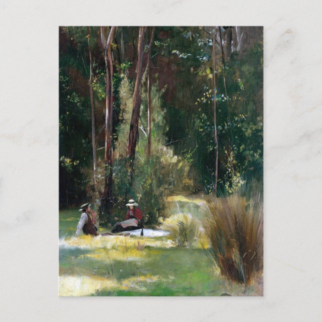 Tom Roberts - Sonntagnachmittag Postkarte (Vorderseite)