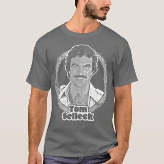 Tom Selleck 80er Ästhetische Gestaltung T-Shirt