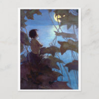 Tom sieht sich den Mond an, Jessie Willcox-Smith