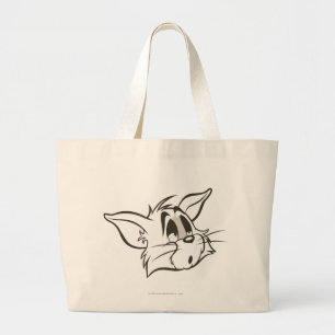 Tom Sleepy Cat Jumbo Stoffbeutel