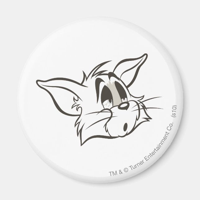 Tom Sleepy Cat Magnet (Vorne)