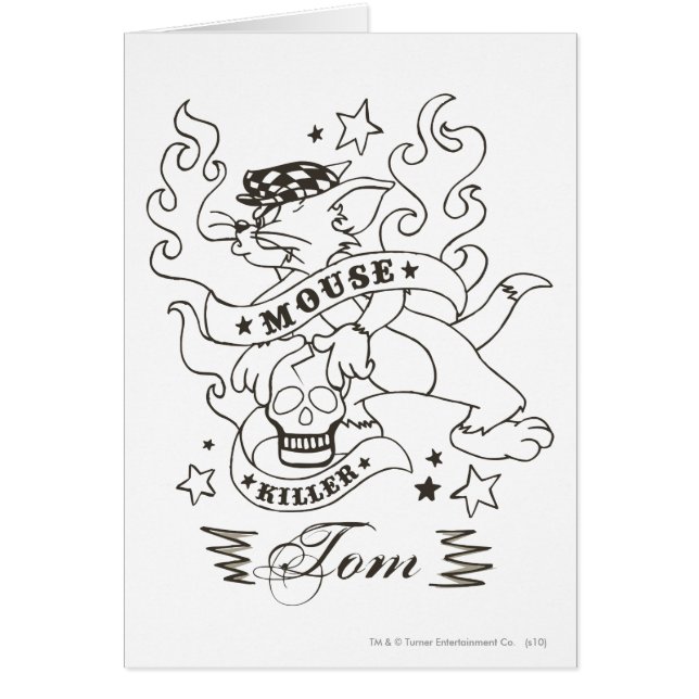 Tom Souris Tueur Tatouage 1 (Devant)