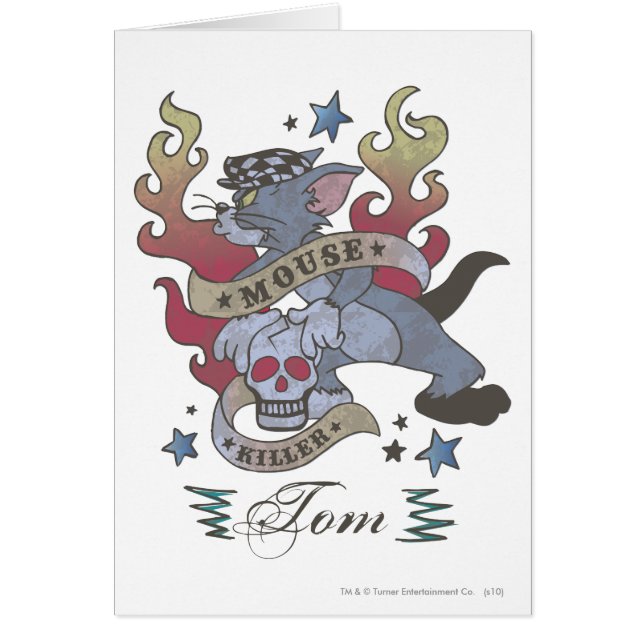 Tom Souris Tueur Tatouage 2 (Devant)