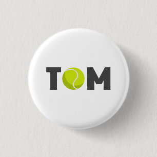 Tom Tennis Button