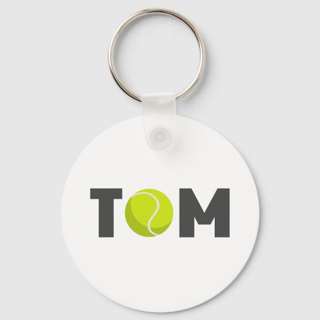 Tom Tennis Schlüsselanhänger (Vorderseite)