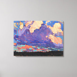 Tom Thomson - Abend Cloud Leinwanddruck