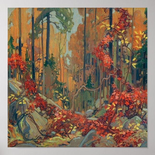Tom Thomson Autumn's Garland Poster (Vorne)