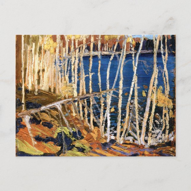 Tom Thomson - Blue Lake Postkarte (Vorderseite)