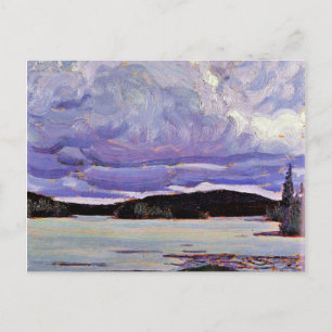 Tom Thomson - Canoe Lake, Frühling Postkarte
