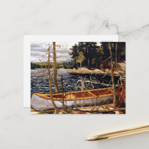 Tom Thomson - Das Kanu Postkarte